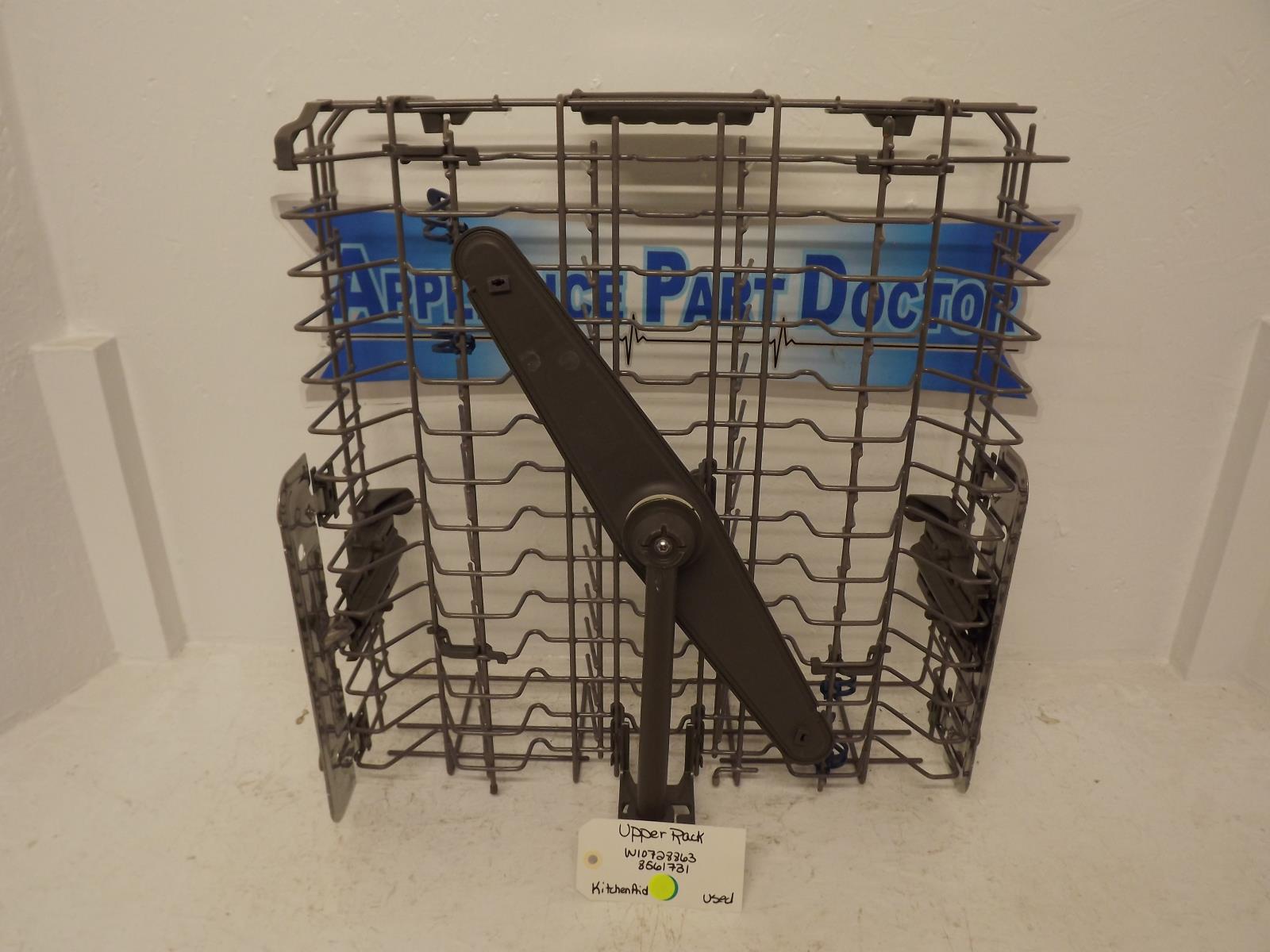 KitcheAid Dishwasher W10728863 8561731 Upper Rack Used KitcheAid Dishwasher W10728863 8561731 Upper Rack Used